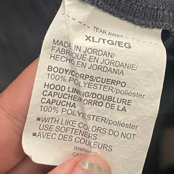 Under Armour Mens Grey Hoodie pullover Size XL Heat Gear Athletic Running - Picture 5 of 5